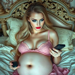 A glamorous and sweet young woman with an innocent expression, featuring a thin face and captivating beauty