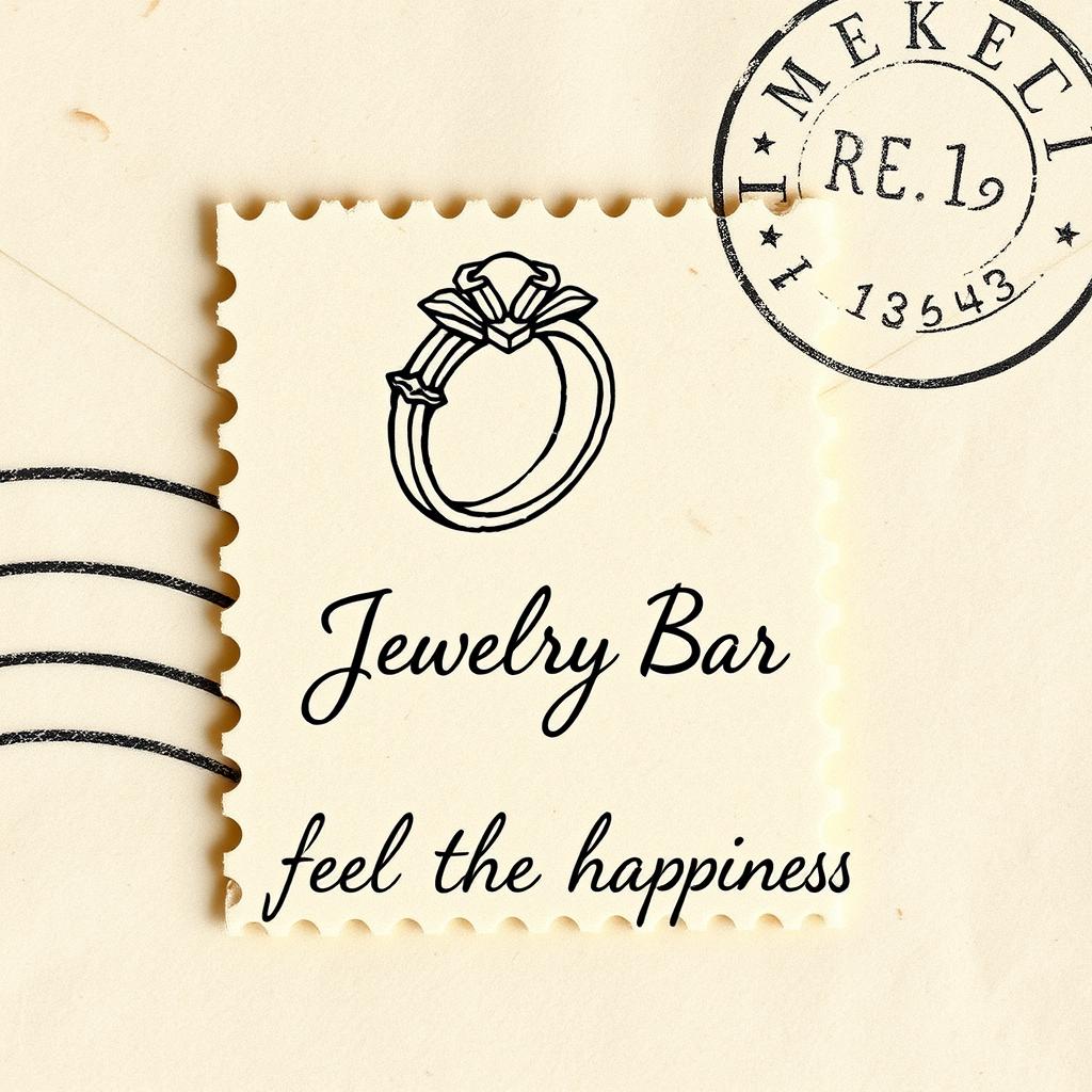 A vintage postage stamp on a well-worn envelope