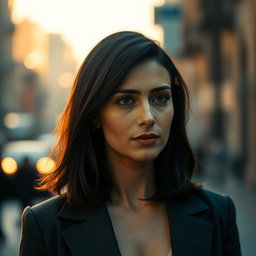 A portrait of Taraneh Alidoosti, a renowned Iranian actress known for her expressive eyes and captivating presence