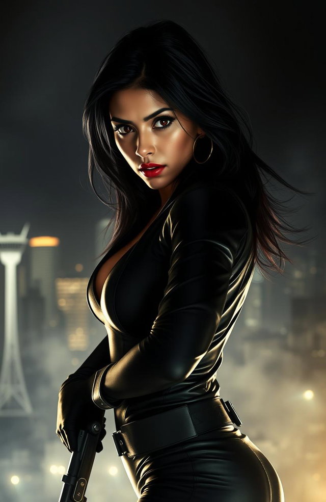 A romantic action scene featuring a mysterious woman named Aayshaa