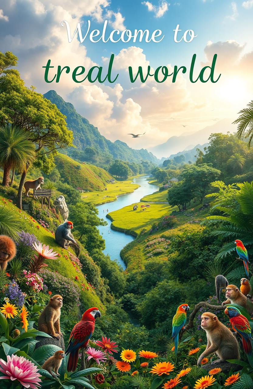 Step into the Real World: A Lush Landscape Awaits