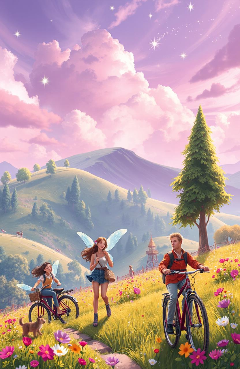 Welcome to a vibrant and fantastical world where the essence of being 17 years old comes alive