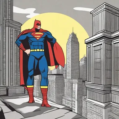 The superhero stood fearlessly against the villain who wanted to make the entire city afraid.