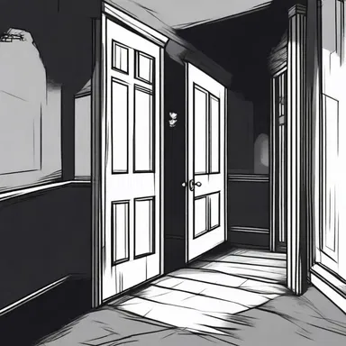 The protagonist entered the haunted house, afraid of what might be lurking in the dark corners.