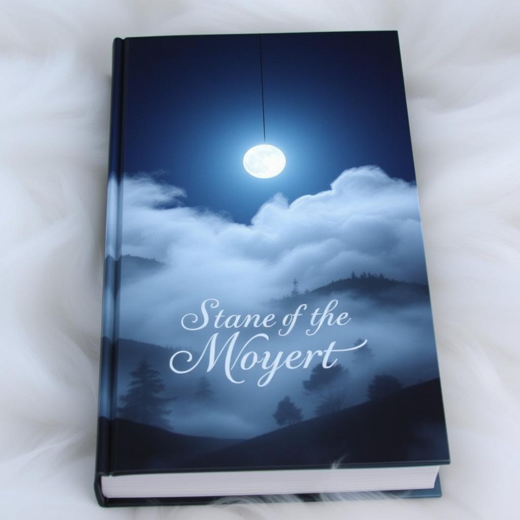A captivating book cover featuring a serene mystic scene enveloped in soft mist
