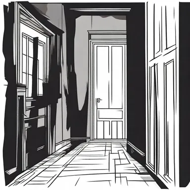 The protagonist entered the haunted house, afraid of what might be lurking in the dark corners.