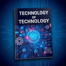 A visually appealing book cover dedicated to the theme of technology