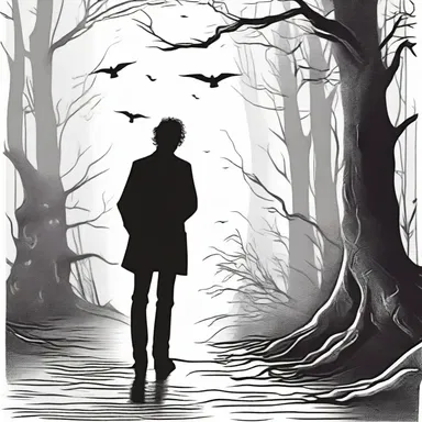 The protagonist in the novel was afraid to confront his deepest fears.