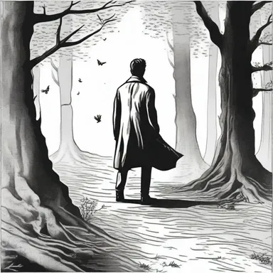 The protagonist in the novel was afraid to confront his deepest fears.
