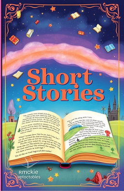 A beautifully illustrated collection of short stories, featuring a whimsical cover design with vibrant colors