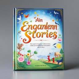 An enchanting collection of stories, presented with a captivating cover that features an artistic design