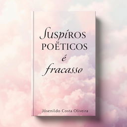 An elegant and evocative book cover for 'SUSPIROS POÉTICOS E FRACASSOS' by Josenildo Costa Oliveira