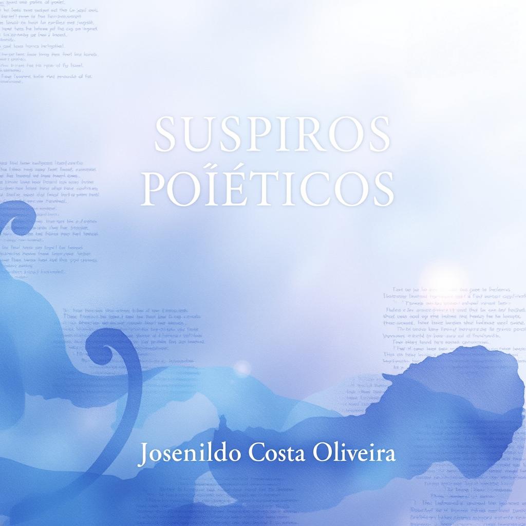 An aesthetically pleasing book cover for 'SUSPIROS POÉTICOS E FRACASSOS' by Josenildo Costa Oliveira