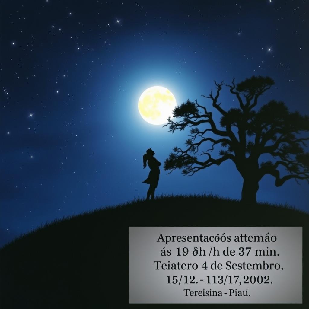 A romantic and atmospheric image for a folder, depicting a couple embracing and kissing atop a hill under a beautifully starry night sky