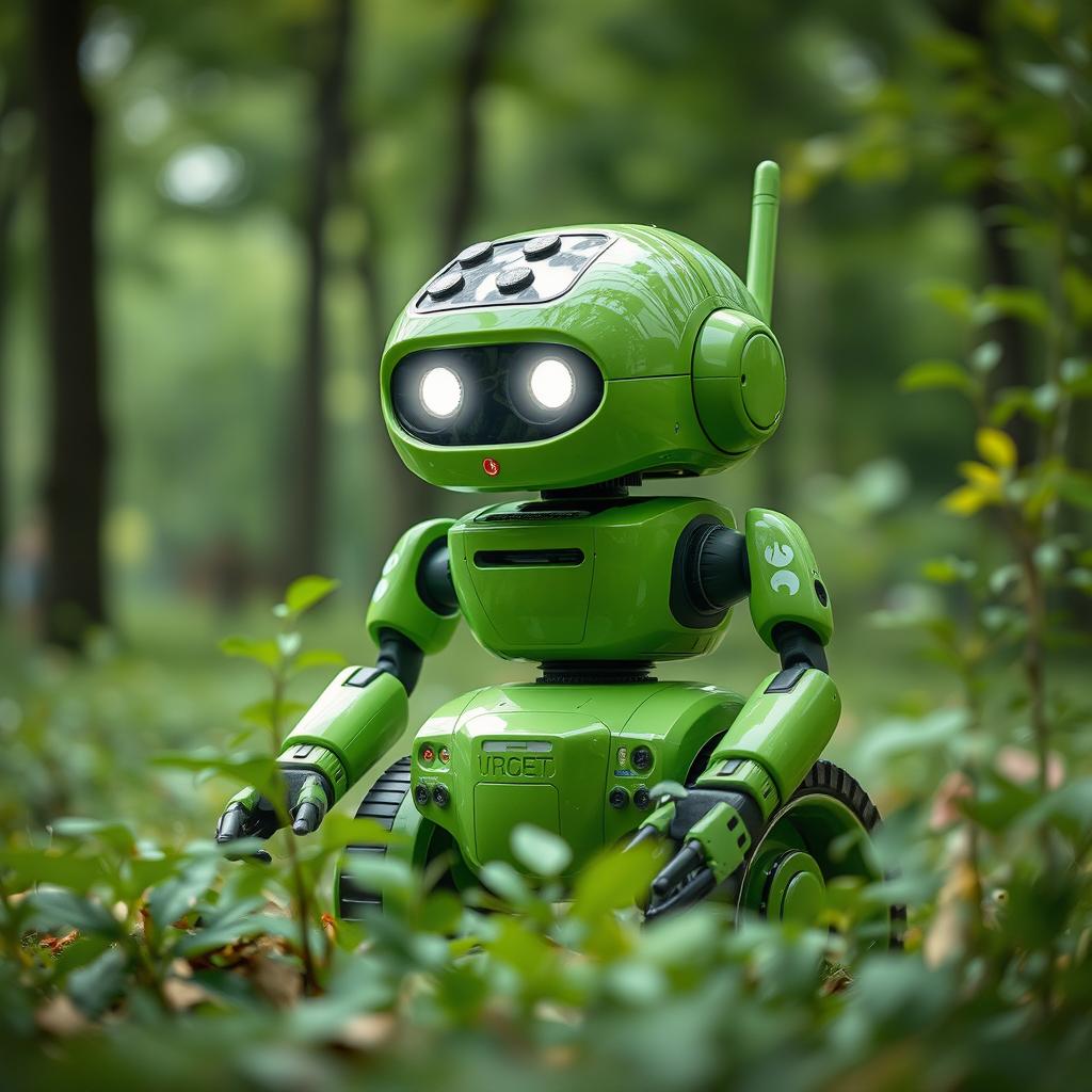 Eco Guardian: The Green Environmental Robot