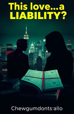 A striking and visually intriguing book cover for "This love