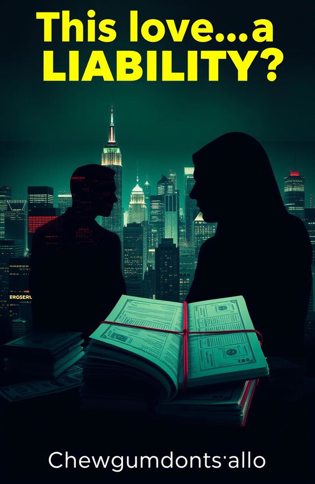 A striking and visually intriguing book cover for "This love