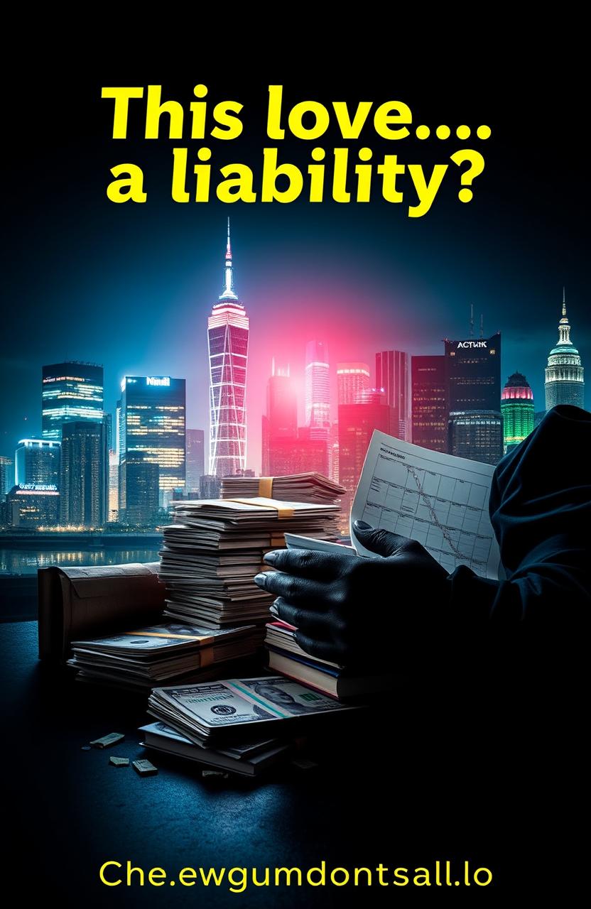 A striking and visually intriguing book cover for "This love