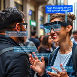 An advanced AI-powered automatic sign language translation system in action