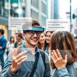 An advanced AI-powered automatic sign language translation system in action