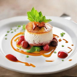 A mouth-watering decadent dish that embodies the pinnacle of culinary delights.