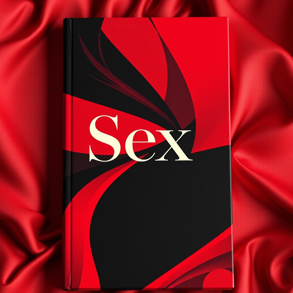 A striking and provocative book cover for the title 'Sex'