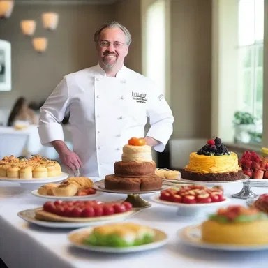 The chef's specialty was creating beautiful afters that were as elegant and stylish as the latest fashion trends.