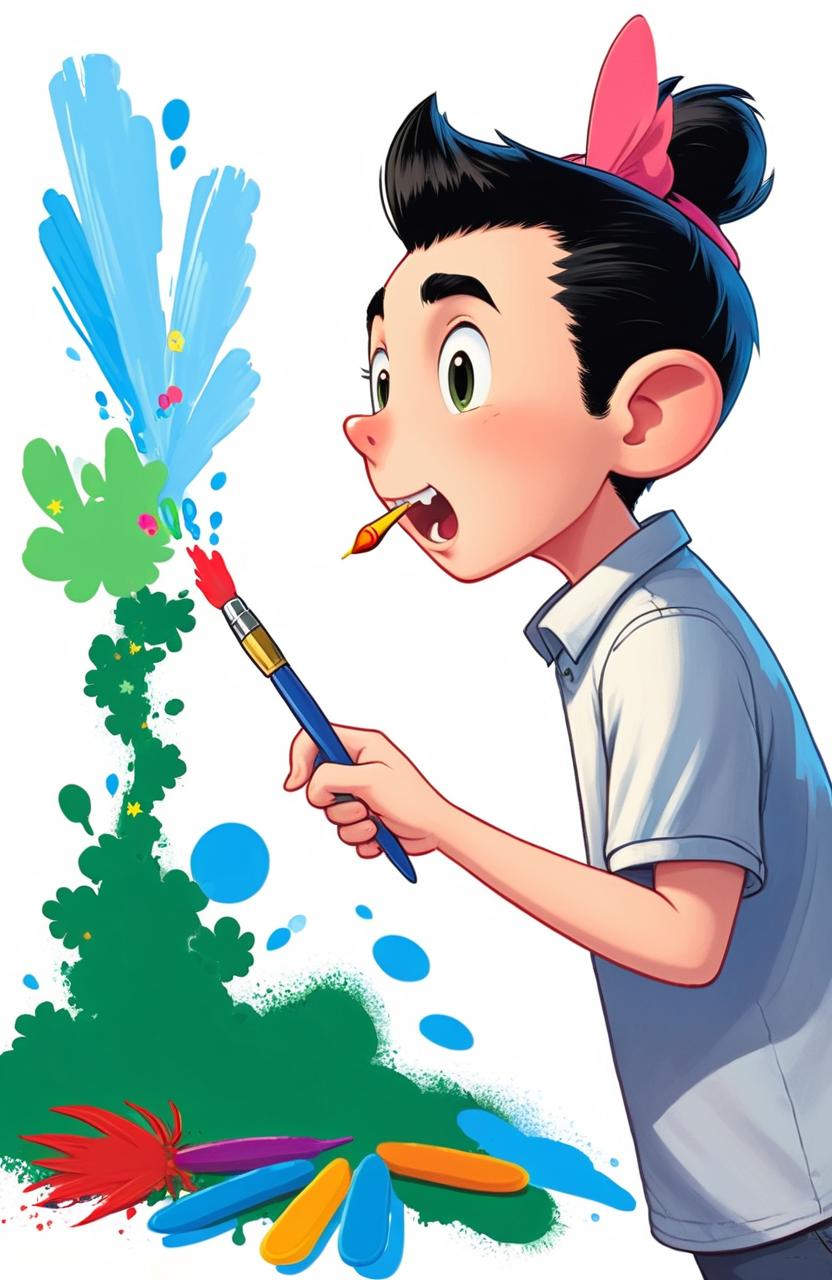 BENNY'S MAGIC PAINTBRUSH