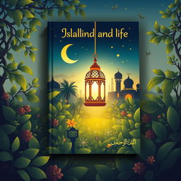 A beautifully designed A5 book cover illustrating the Islamic way of life