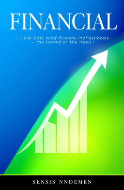 A visually striking and modern financial book cover that conveys professionalism and insight