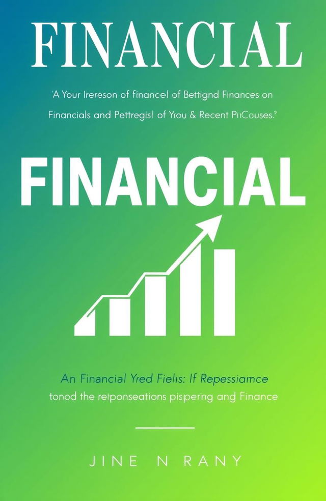 A visually striking and modern financial book cover that conveys professionalism and insight