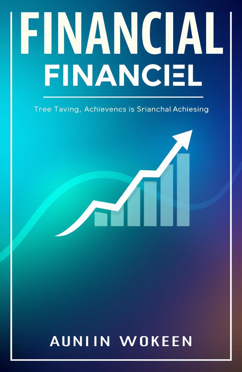 A visually striking and modern financial book cover that conveys professionalism and insight