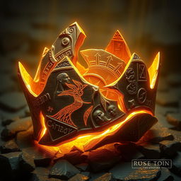 The final fragment of the Crown of Dominion, a jagged piece of divine craftsmanship about the size of a forearm, rests prominently