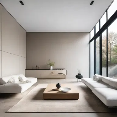 The minimalist aesthetic in architecture and interior design often embraces the agamous principle, focusing on clean lines and simple forms that avoid excessive ornamentation.