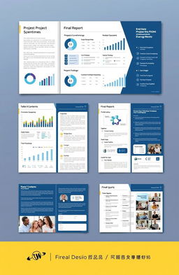 A detailed final report showcasing various project outcomes and analysis