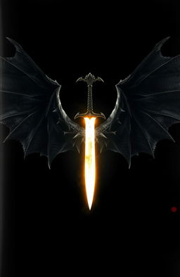 A book cover design featuring a stark black background with intense and dramatic blood spatter effects