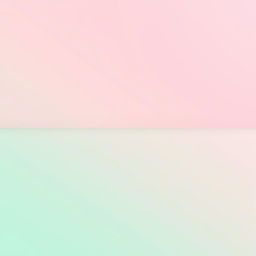 A minimalist abstract artwork featuring two horizontal color bands, one in a rich emerald green and the other in a soft pastel pink
