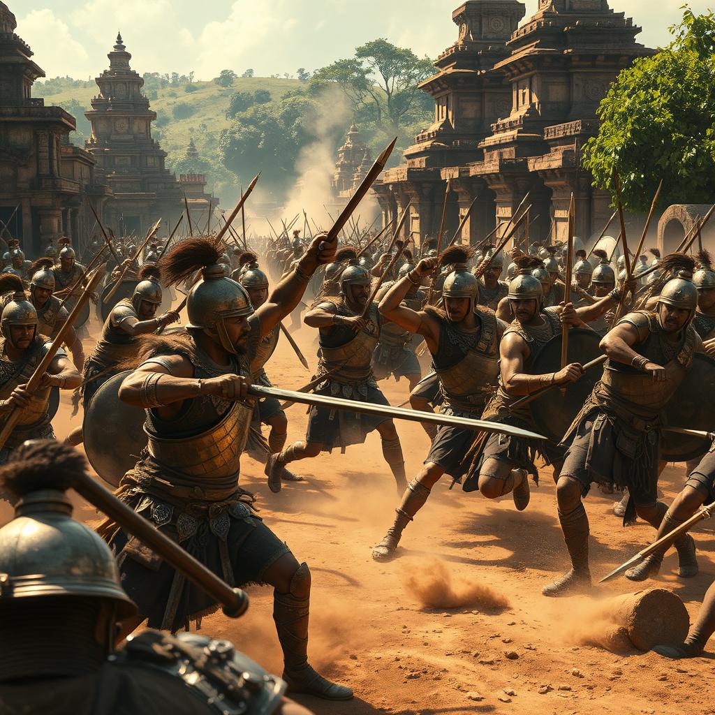 Epic Battle in Anuradhapura