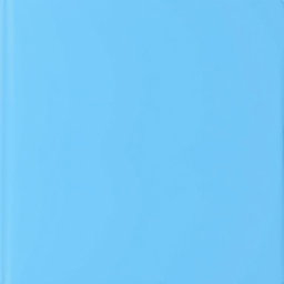 A simple and elegant blue plain back cover design, featuring a smooth texture and a vibrant shade of blue that conveys a sense of calm and professionalism