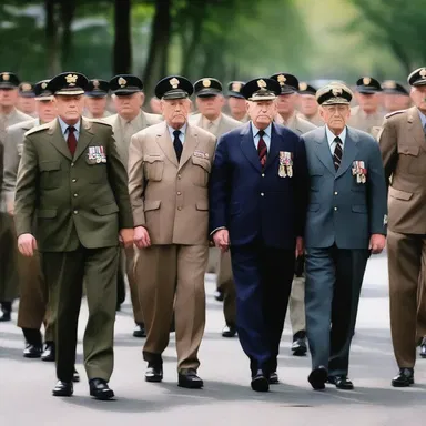 The age bracket of World War II veterans is getting smaller every year.