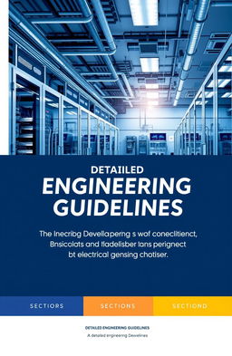 A detailed engineering guidelines document design for the development of conceptual, basic, and detailed engineering for the electrical department