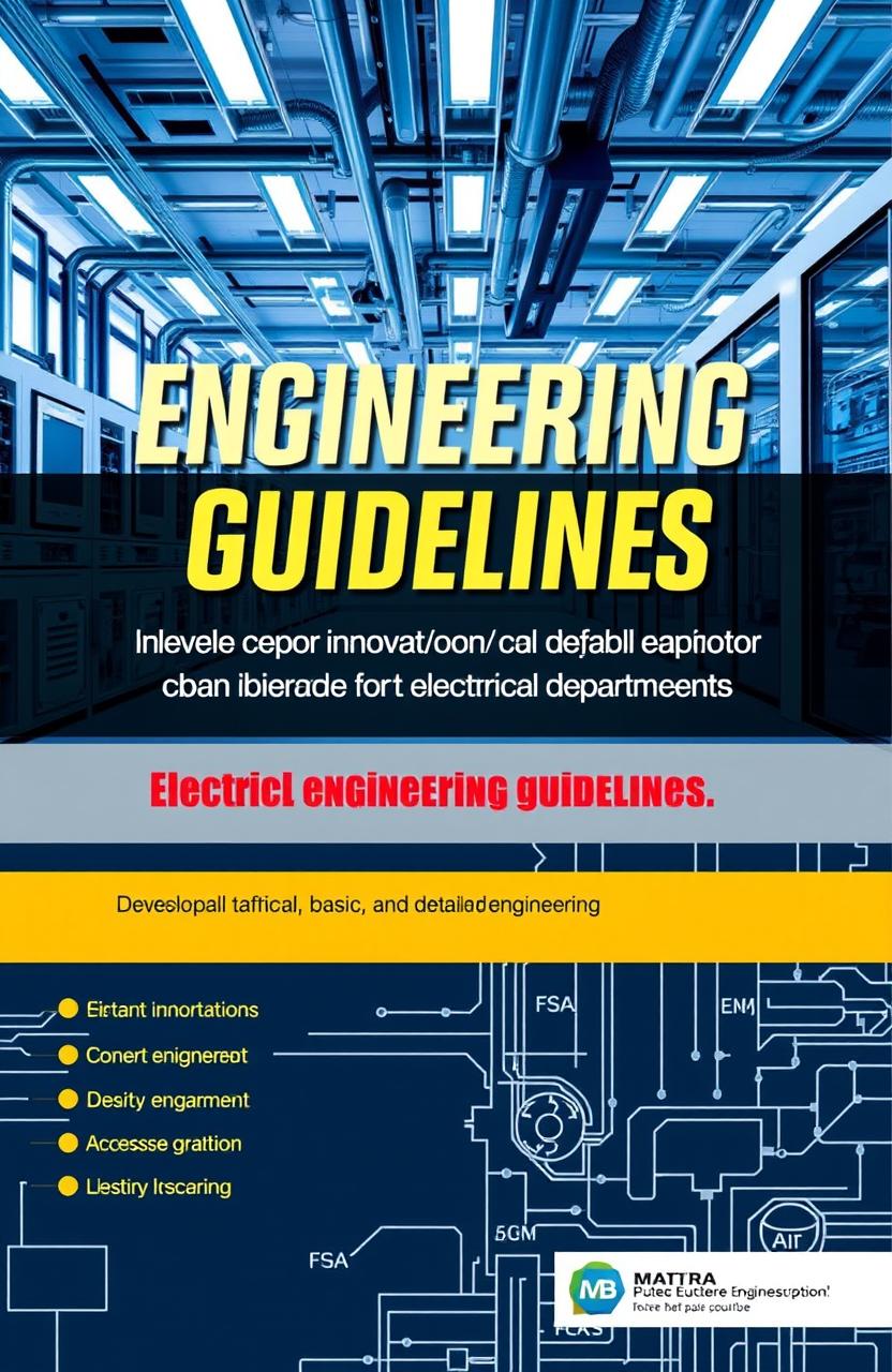 A detailed engineering guidelines document design for the development of conceptual, basic, and detailed engineering for the electrical department