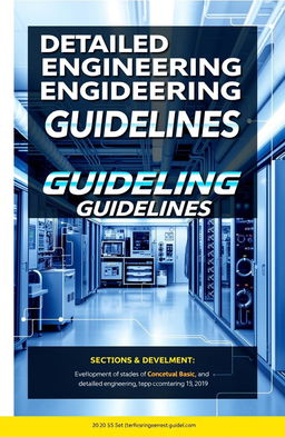 A detailed engineering guidelines document design for the development of conceptual, basic, and detailed engineering for the electrical department