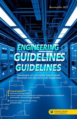 A detailed engineering guidelines document design for the development of conceptual, basic, and detailed engineering for the electrical department