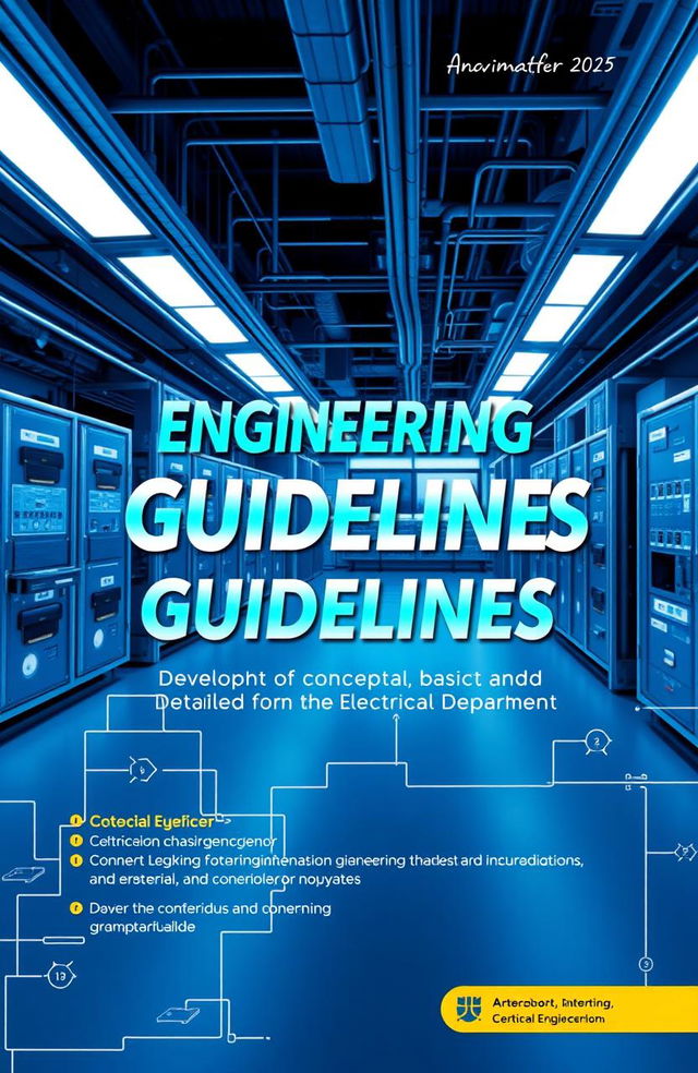 A detailed engineering guidelines document design for the development of conceptual, basic, and detailed engineering for the electrical department
