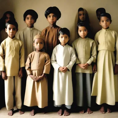 In many religious communities, children are grouped into specific age brackets for their religious education.