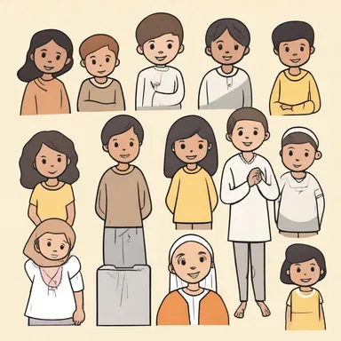 In many religious communities, children are grouped into specific age brackets for their religious education.
