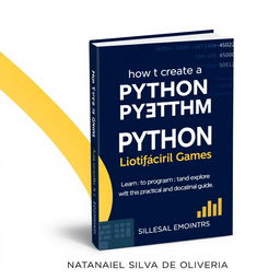 A modern and professional e-book cover design for the theme 'How to Create a Python Algorithm for Analyzing and Generating Lotofácil Games'