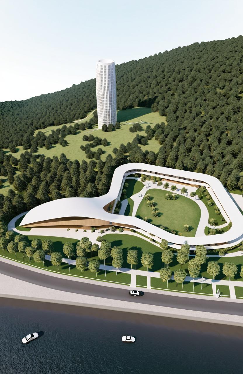 The image sent is from my architecture course completion project, based on it is it possible to create a cover for my work?