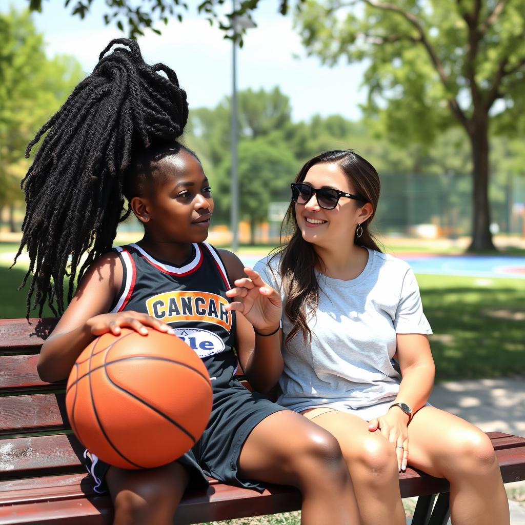 Two best friends, one passionate about basketball despite having cancer, and the other supporting her unconditionally